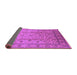 Sideview of Oriental Purple Industrial Rug, urb832pur