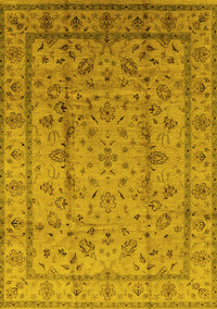 Oriental Yellow Industrial Rug, urb832yw