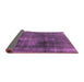 Sideview of Oriental Pink Industrial Rug, urb833pnk