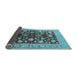 Sideview of Oriental Light Blue Industrial Rug, urb834lblu