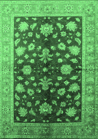 Oriental Emerald Green Industrial Rug, urb834emgrn