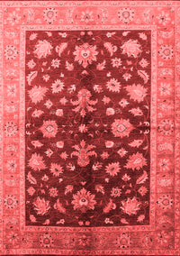 Oriental Red Industrial Rug, urb834red