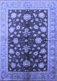 Oriental Blue Industrial Rug, urb834blu