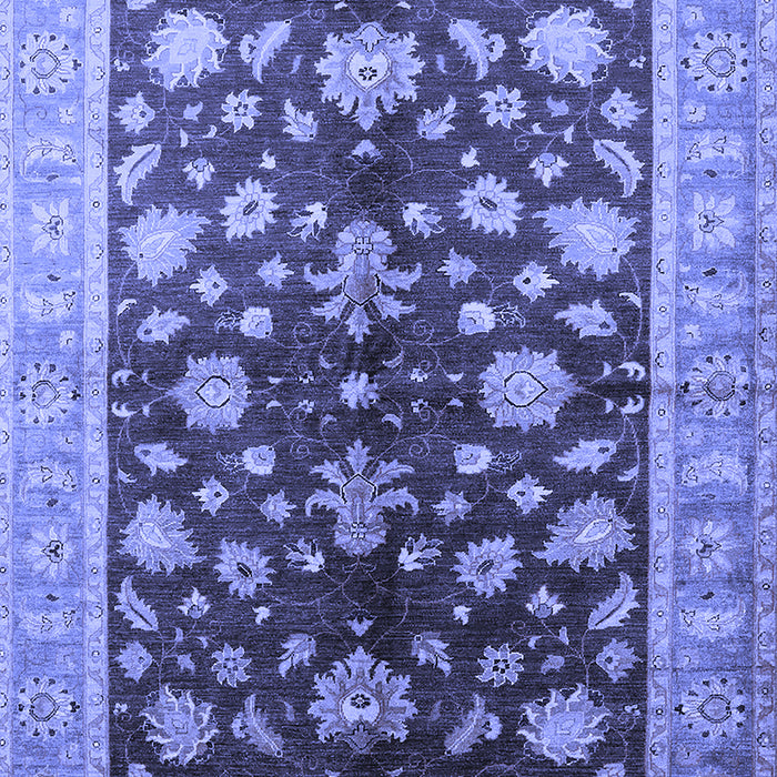 Oriental Blue Industrial Rug, urb834blu