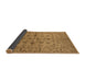 Sideview of Oriental Brown Industrial Rug, urb835brn