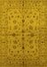 Oriental Yellow Industrial Rug, urb835yw