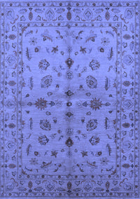 Oriental Blue Industrial Rug, urb835blu