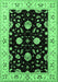 Oriental Emerald Green Industrial Rug, urb836emgrn