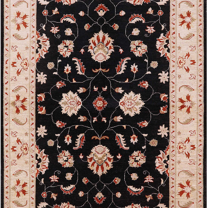 Mid-Century Modern Pastel Orange Oriental Rug, urb836