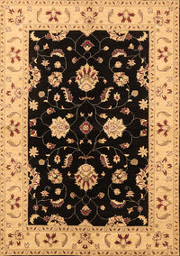 Oriental Brown Industrial Rug, urb836brn