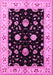 Oriental Pink Industrial Rug, urb836pnk