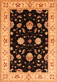 Oriental Orange Industrial Rug, urb836org