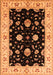 Oriental Orange Industrial Rug, urb836org