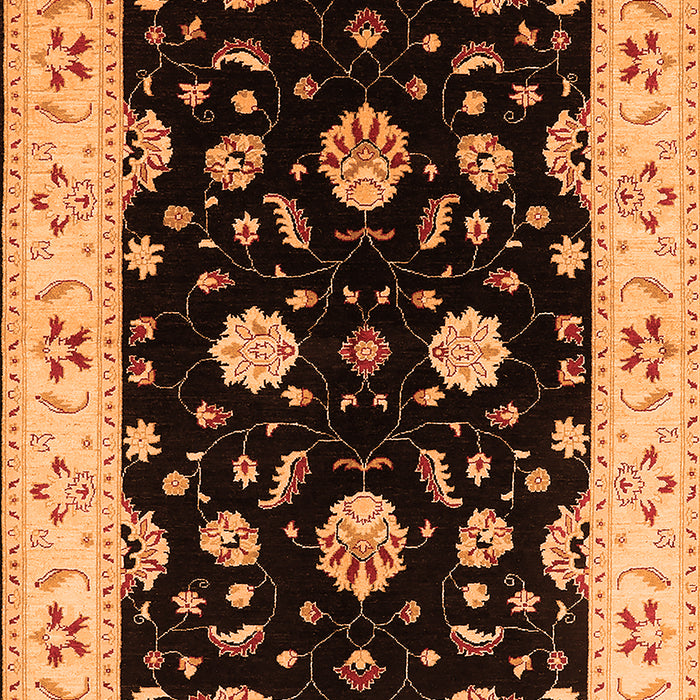 Oriental Orange Industrial Rug, urb836org