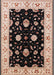 Machine Washable Industrial Modern Pastel Orange Rug, wshurb836