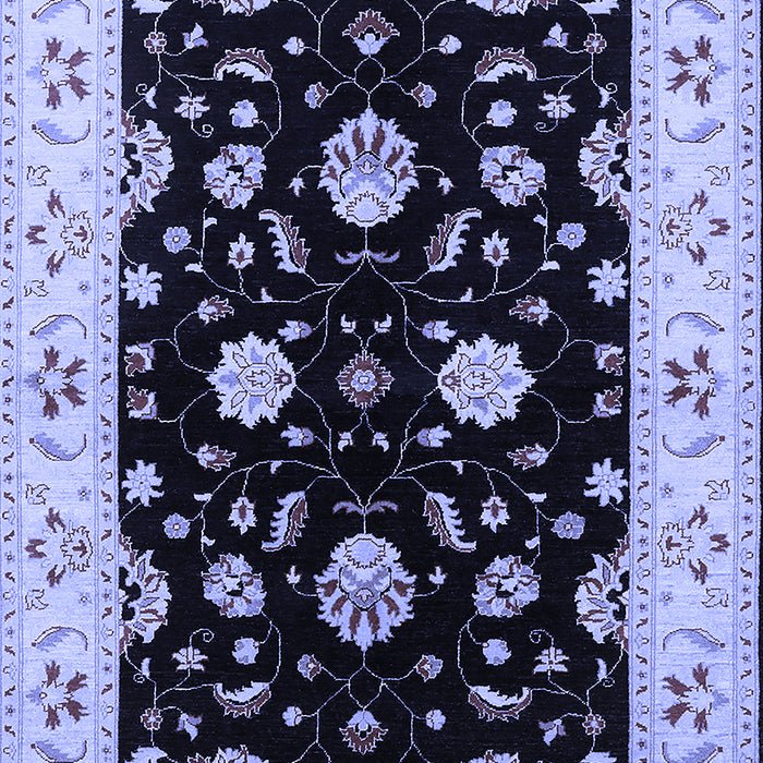 Oriental Blue Industrial Rug, urb836blu