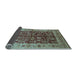 Sideview of Oriental Light Blue Industrial Rug, urb837lblu