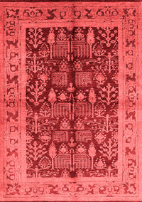 Oriental Red Industrial Rug, urb837red