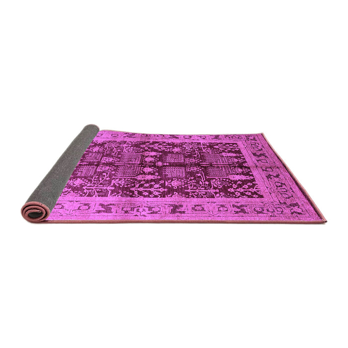 Sideview of Oriental Purple Industrial Rug, urb837pur
