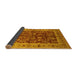 Sideview of Oriental Yellow Industrial Rug, urb837yw