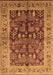 Oriental Brown Industrial Rug, urb837brn