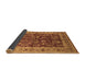 Sideview of Oriental Brown Industrial Rug, urb837brn