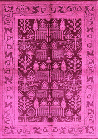 Oriental Pink Industrial Rug, urb837pnk