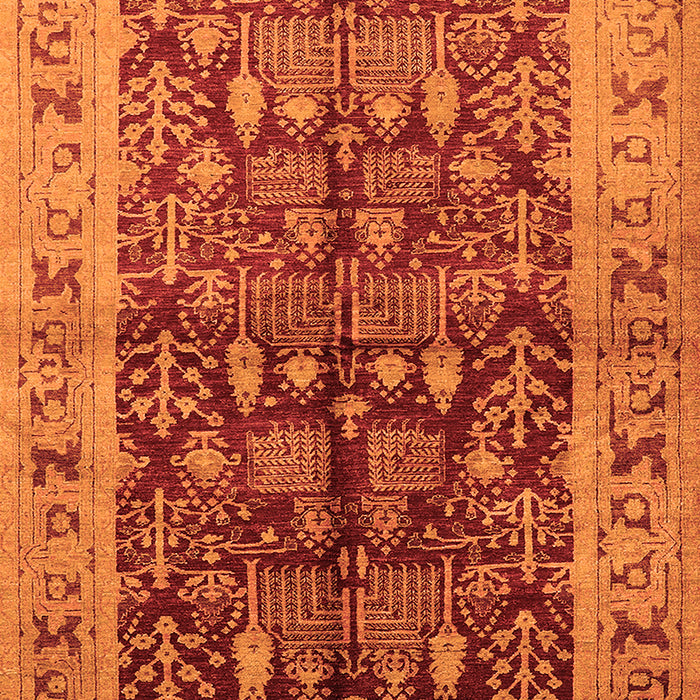 Oriental Orange Industrial Rug, urb837org