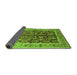 Sideview of Oriental Green Industrial Rug, urb837grn