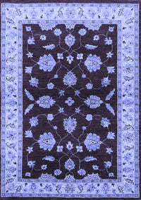 Oriental Blue Industrial Rug, urb838blu