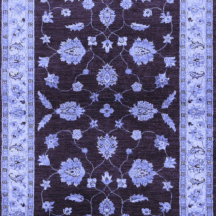 Oriental Blue Industrial Rug, urb838blu