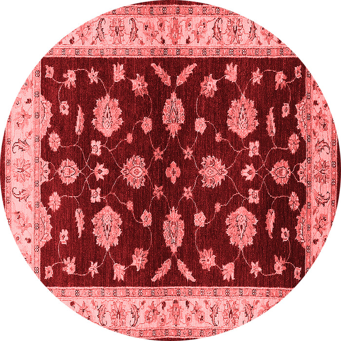Machine Washable Oriental Red Industrial Rug, wshurb838red