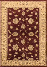 Oriental Brown Industrial Rug, urb838brn