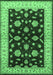 Oriental Emerald Green Industrial Rug, urb838emgrn