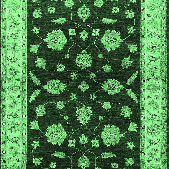 Oriental Emerald Green Industrial Rug, urb838emgrn
