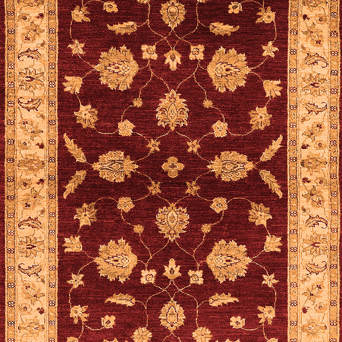 Oriental Orange Industrial Rug, urb838org