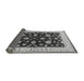 Sideview of Oriental Gray Industrial Rug, urb838gry