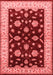 Oriental Red Industrial Area Rugs