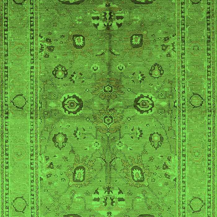 Oriental Green Industrial Rug, urb839grn