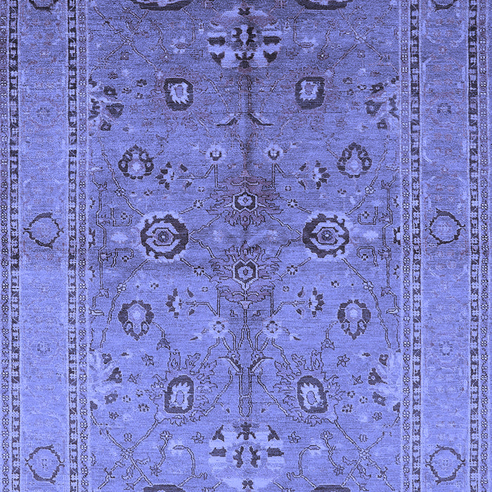 Oriental Blue Industrial Rug, urb839blu
