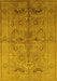 Oriental Yellow Industrial Rug, urb839yw