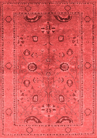 Oriental Red Industrial Rug, urb839red