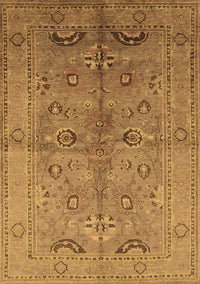 Oriental Brown Industrial Rug, urb839brn