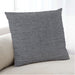 Lifestyle Image of Mid-Century Modern Urban Square Charcoal Black Throw Pillow, 18 inch by 18 inch, pwurb83