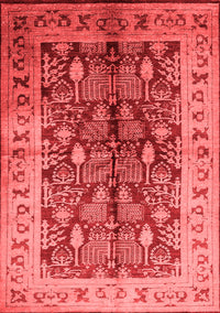 Oriental Red Industrial Rug, urb840red