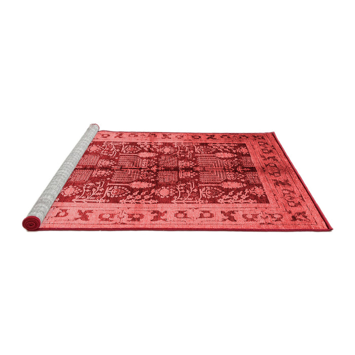 Industrial Red Washable Rugs