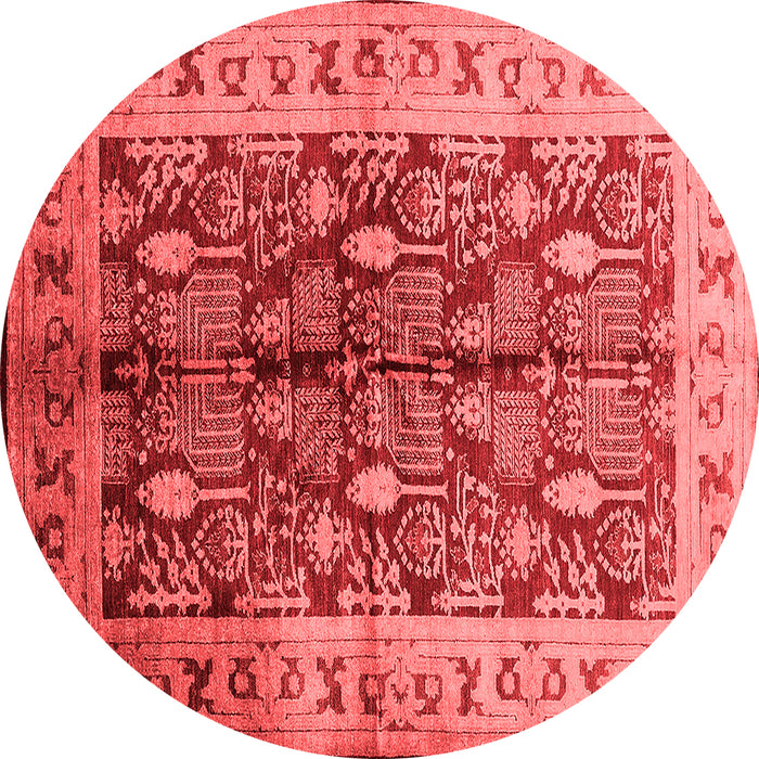 Machine Washable Oriental Red Industrial Rug, wshurb840red