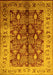 Oriental Yellow Industrial Rug, urb840yw