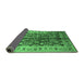 Sideview of Oriental Emerald Green Industrial Rug, urb840emgrn