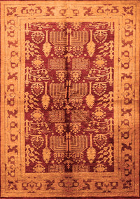 Oriental Orange Industrial Rug, urb840org